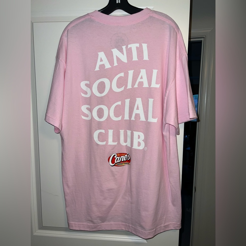 Anti Social Social Club ASSC x Raising Canes Collab Shirt - Pink